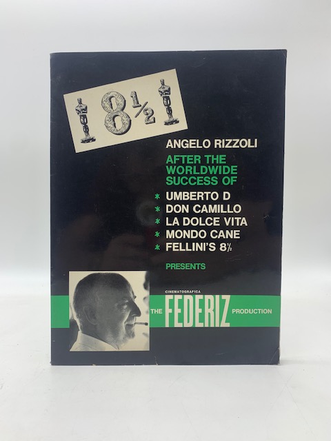 Angelo Rizzoli after the worldwide success of Umberto D, Don Camillo, La dolce vita...presents the Federiz Production